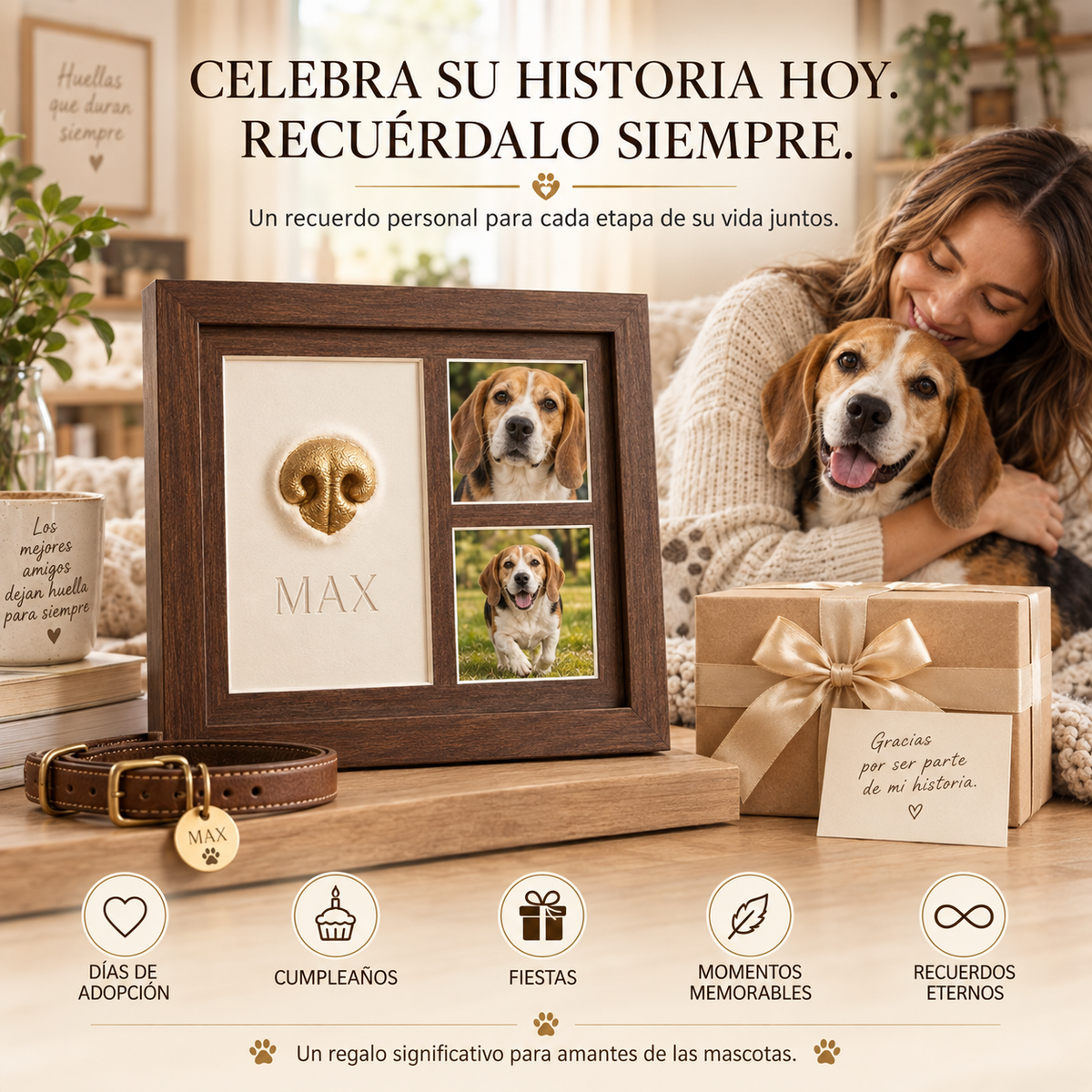 EverPaws™ – Kit Huella de Nariz para Mascotas