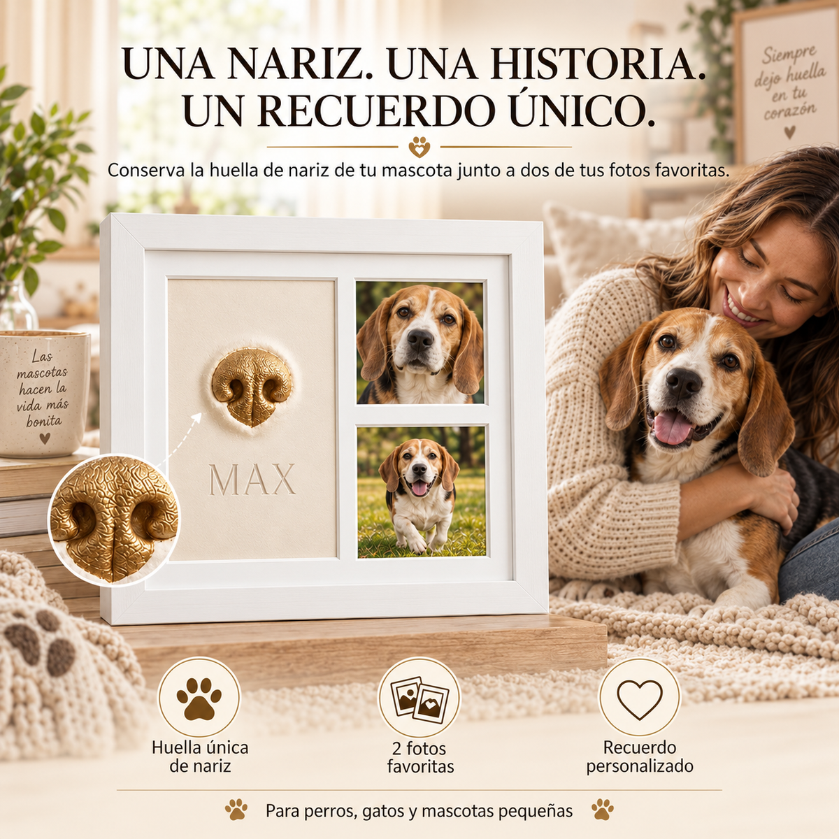 EverPaws™ – Kit Huella de Nariz para Mascotas